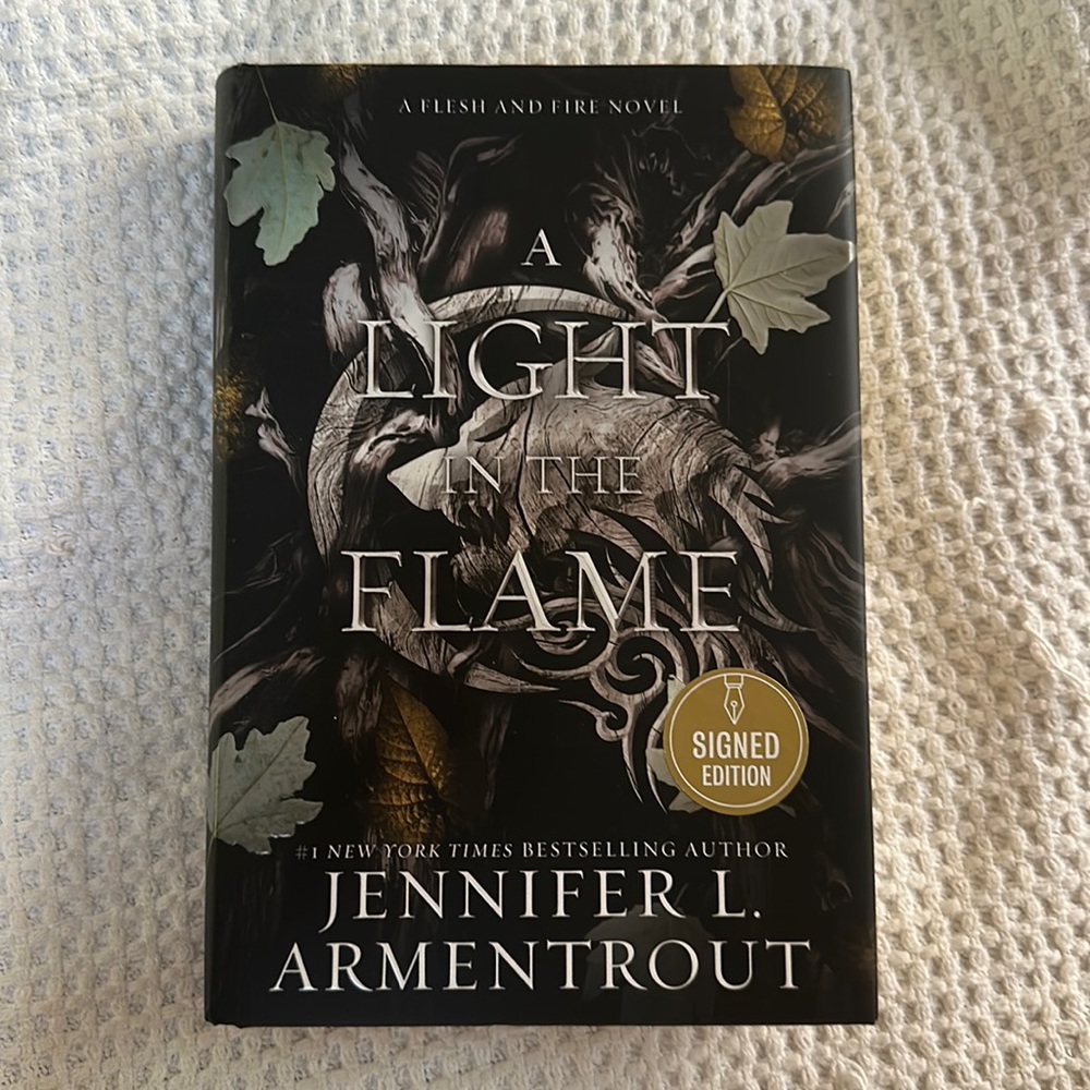 Signed A Light in the Flame by Jennifer L Armentrout